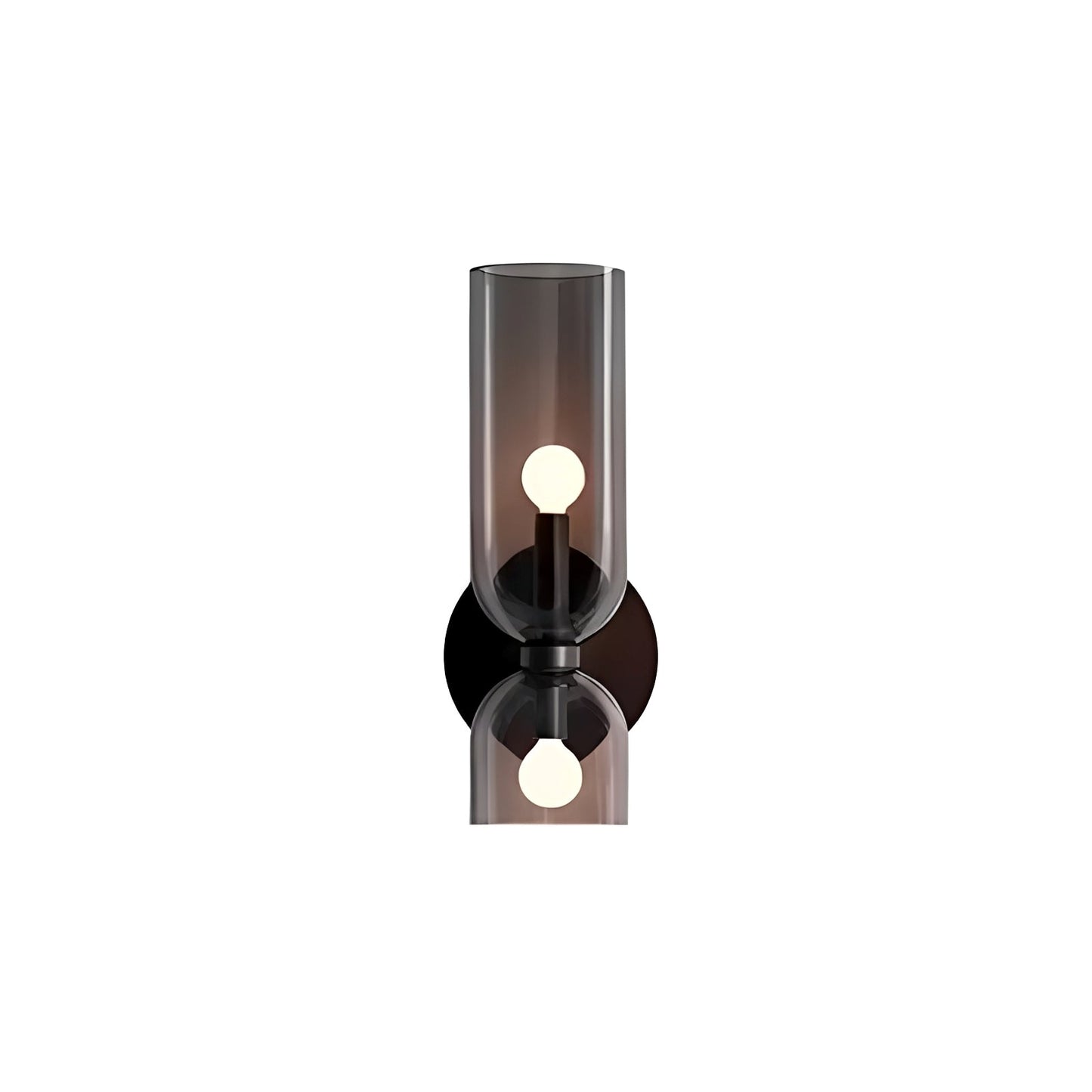 Arik – Plafonnier double globe en verre