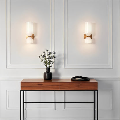 Arik – Plafonnier double globe en verre