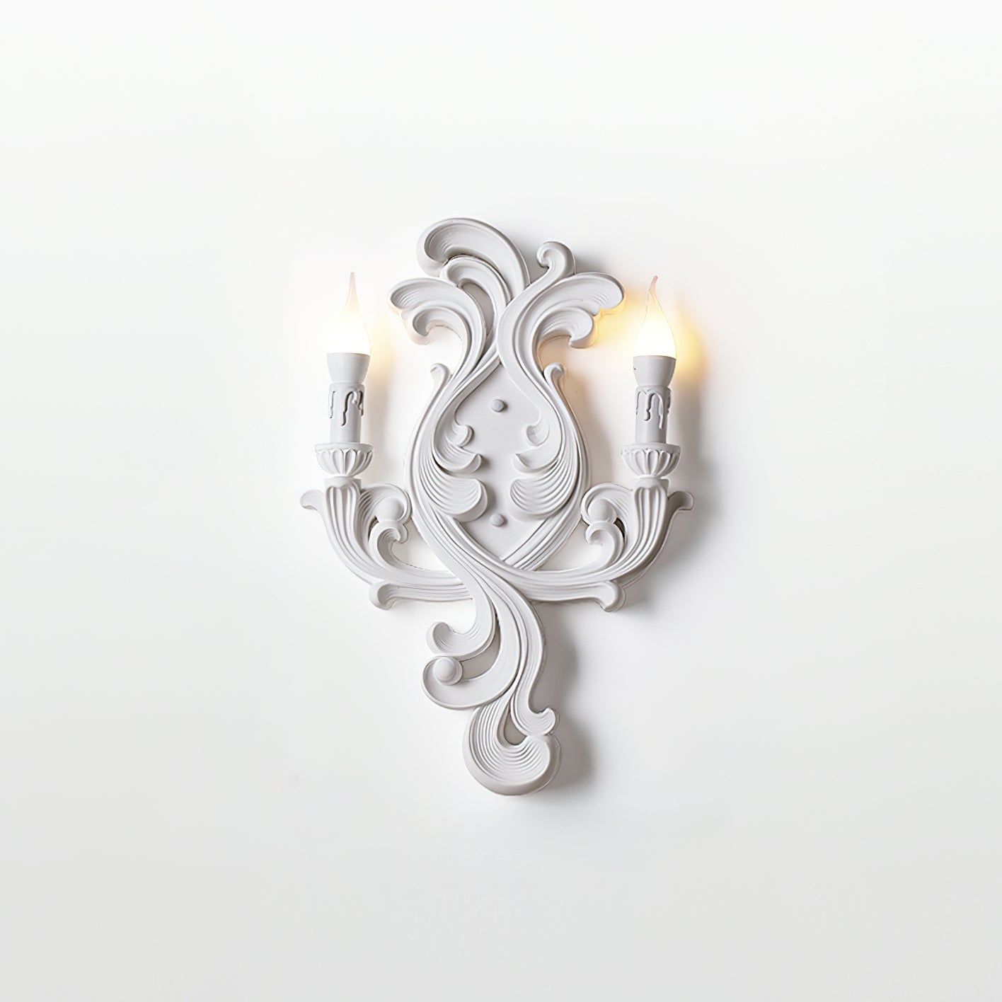 Kristel – Lampe murale française en plâtre