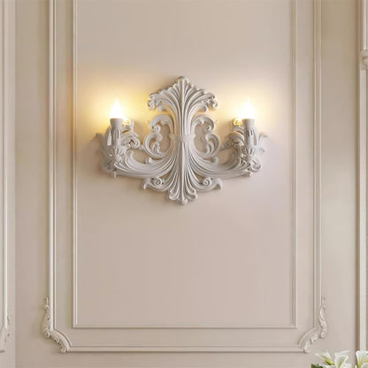 Kristel – Lampe murale française en plâtre