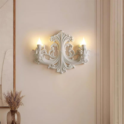 Kristel – Lampe murale française en plâtre