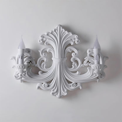 Kristel – Lampe murale française en plâtre