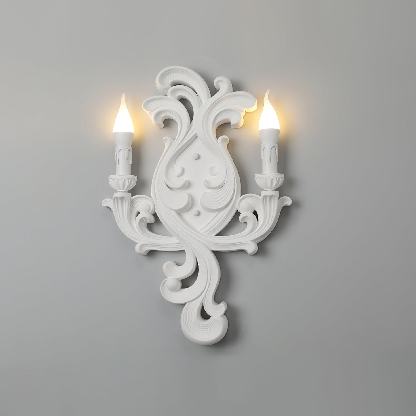 Kristel – Lampe murale française en plâtre