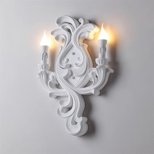 Kristel – Lampe murale française en plâtre