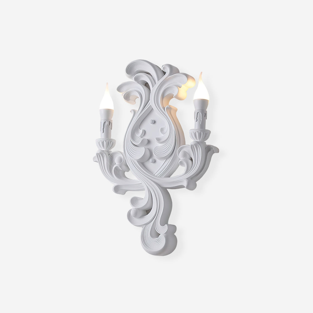 Kristel – Lampe murale française en plâtre