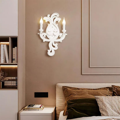 Kristel – Lampe murale française en plâtre