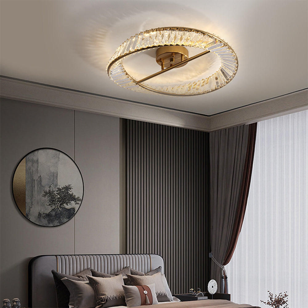 Miya – Plafonnier en cristal