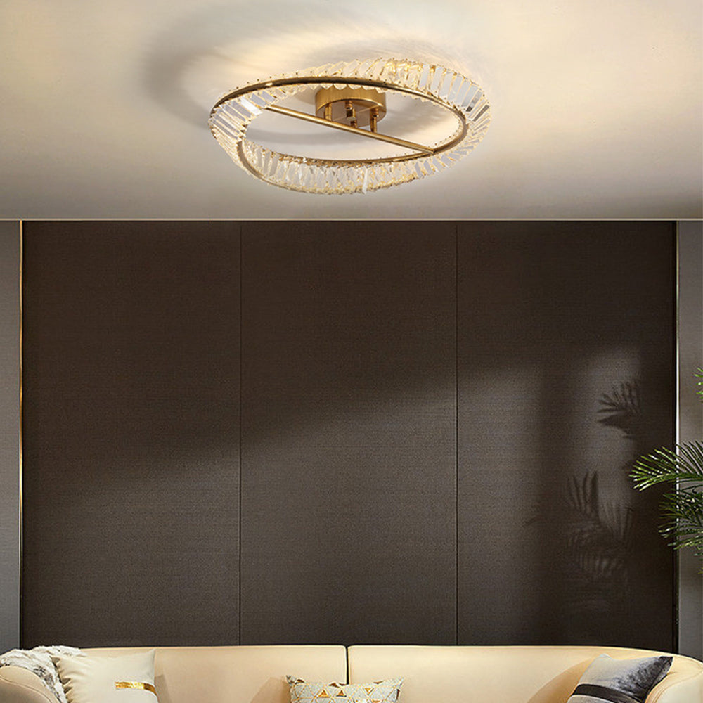 Miya – Plafonnier en cristal