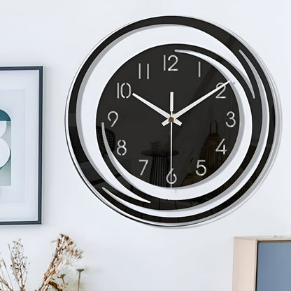 Nolia – Horloge murale transparente et silencieuse