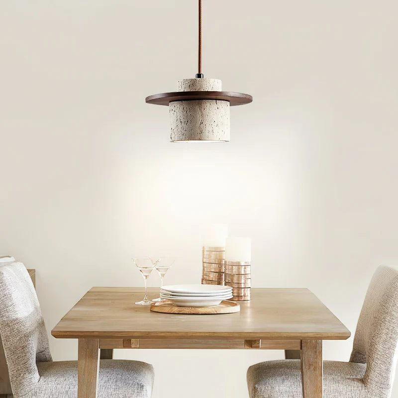 Ishi – Lampe Déco Rétro en Pierre