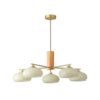 Roni – Lustre Ovale Persimmon
