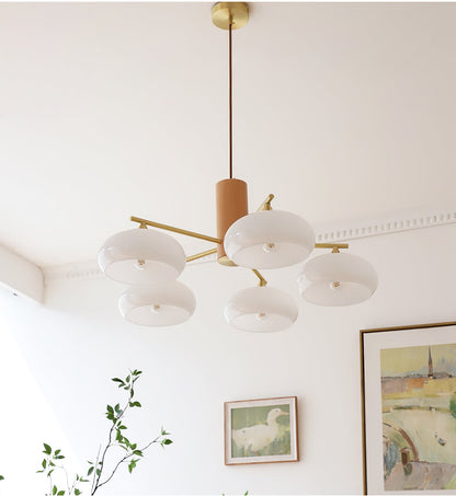Roni – Lustre Ovale Persimmon