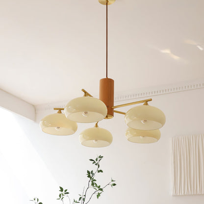 Roni – Lustre Ovale Persimmon