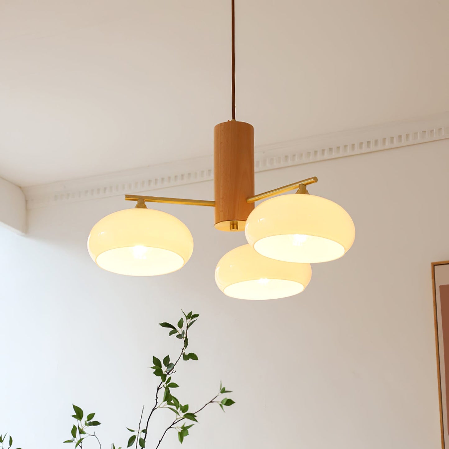 Valentina – Lustre en verre nordique