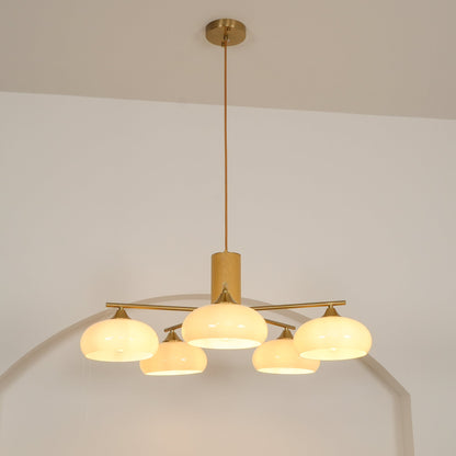 Roni – Lustre Ovale Persimmon