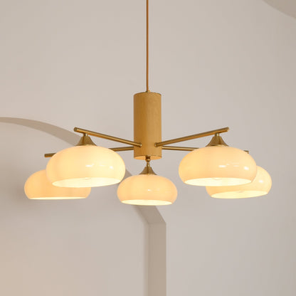 Roni – Lustre Ovale Persimmon