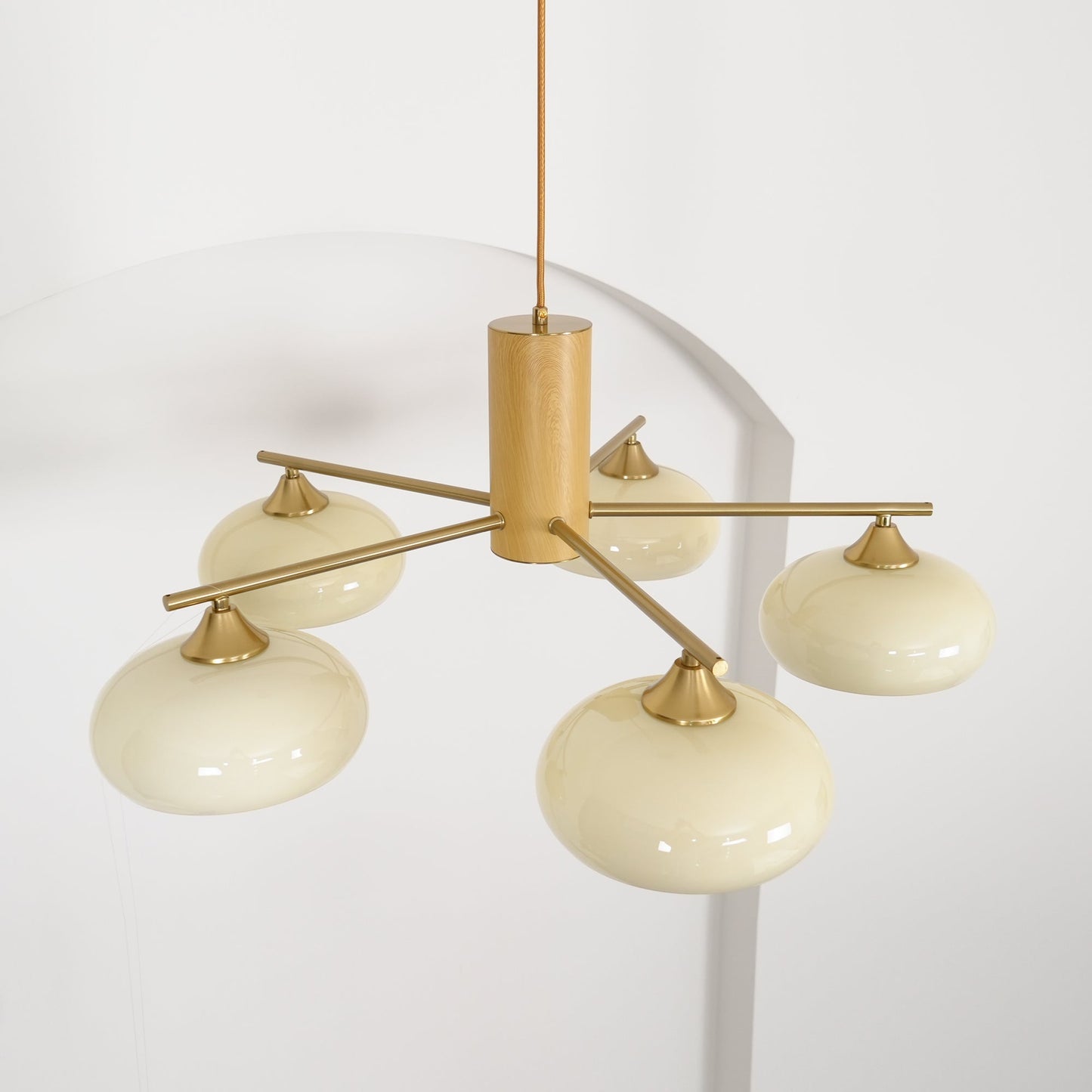 Roni – Lustre Ovale Persimmon