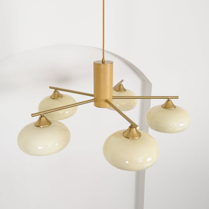 Roni – Lustre Ovale Persimmon