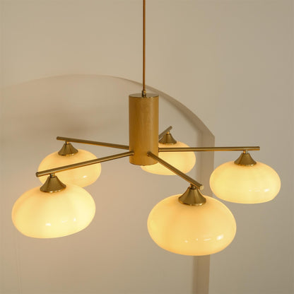 Roni – Lustre Ovale Persimmon