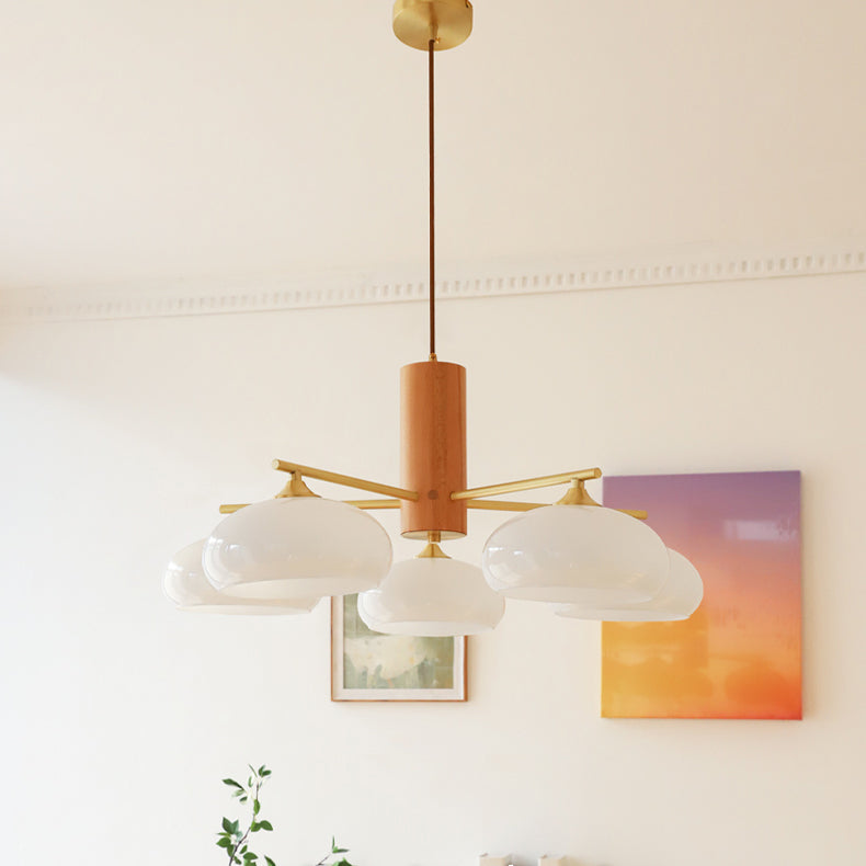 Roni – Lustre Ovale Persimmon