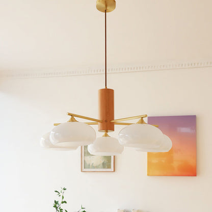 Roni – Lustre Ovale Persimmon