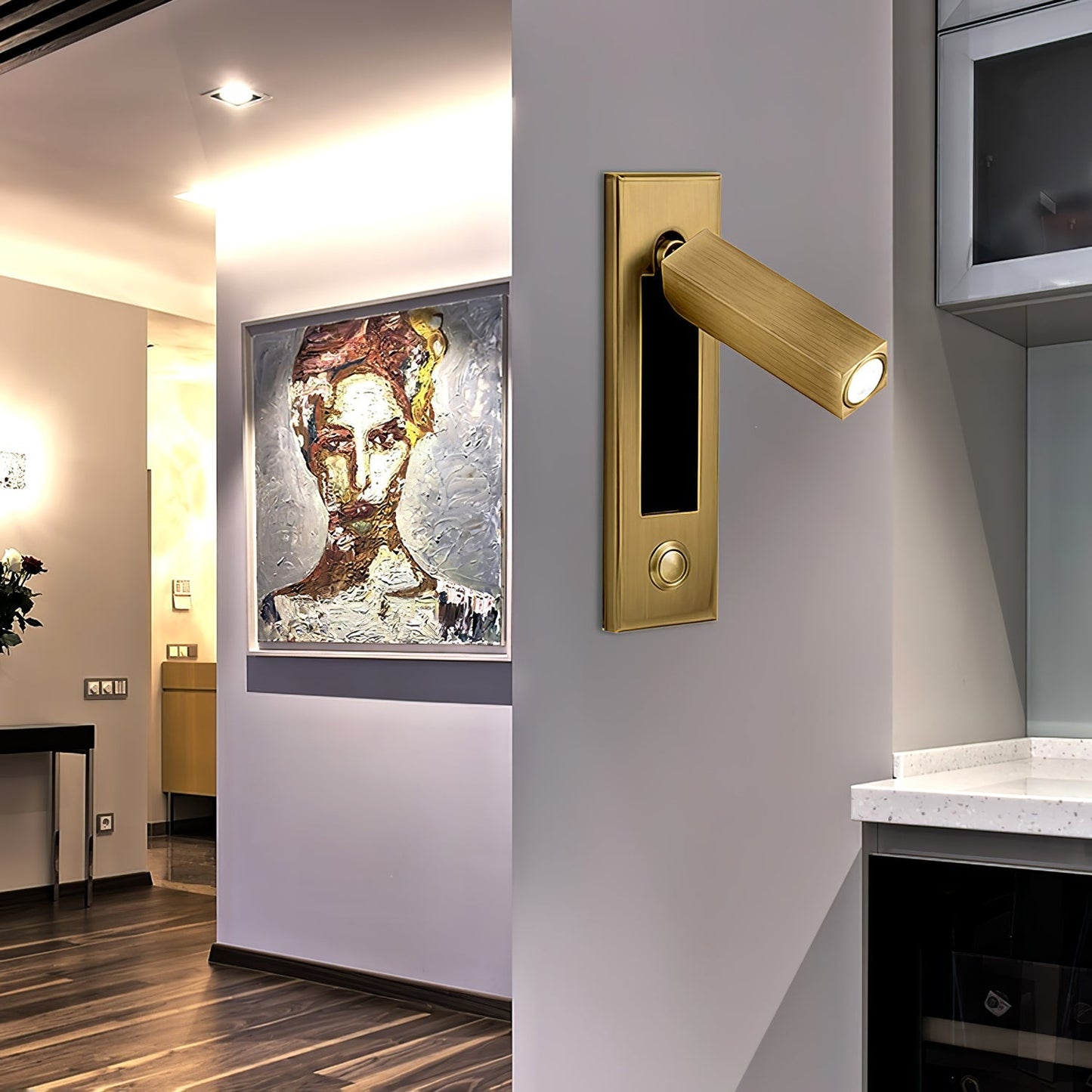 Nora – Lampe de chevet LED moderne