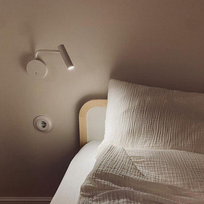 Niva – Lampe murale LED ronde avec fonction spot