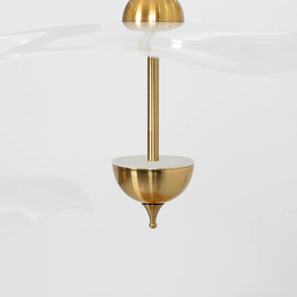 Aurelia – Lustre Lotus Art Déco