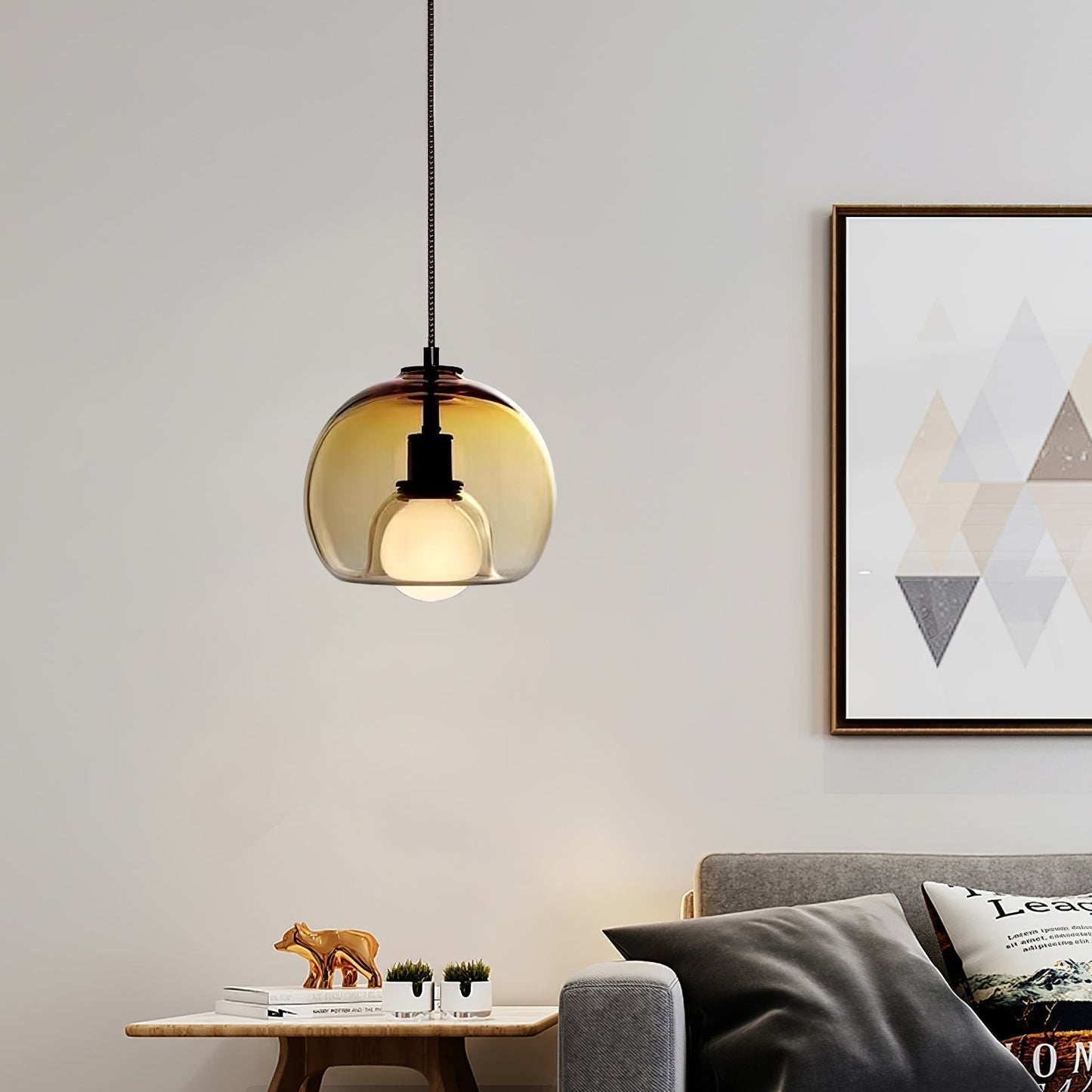 Mila – Suspension en Verre Créative Postmoderne