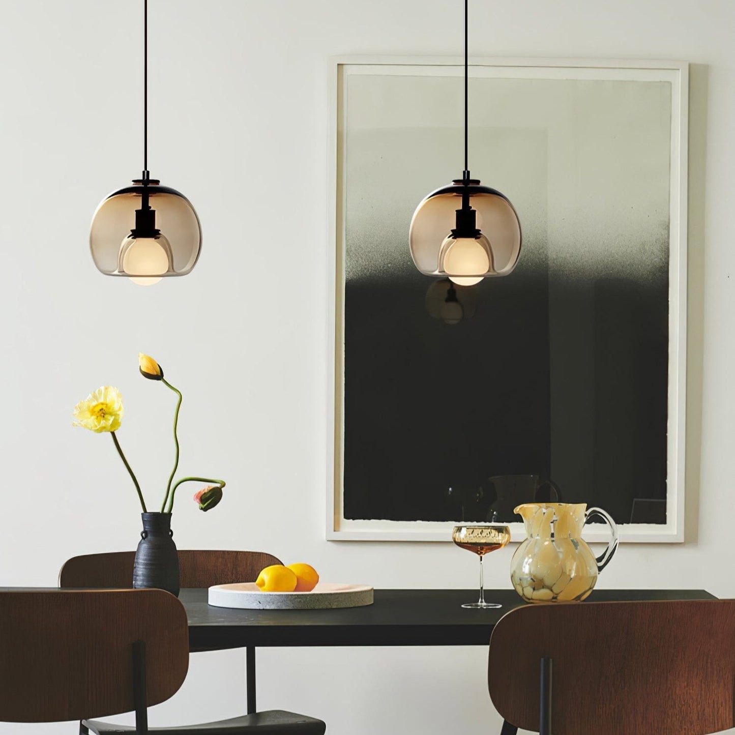 Mila – Suspension en Verre Créative Postmoderne