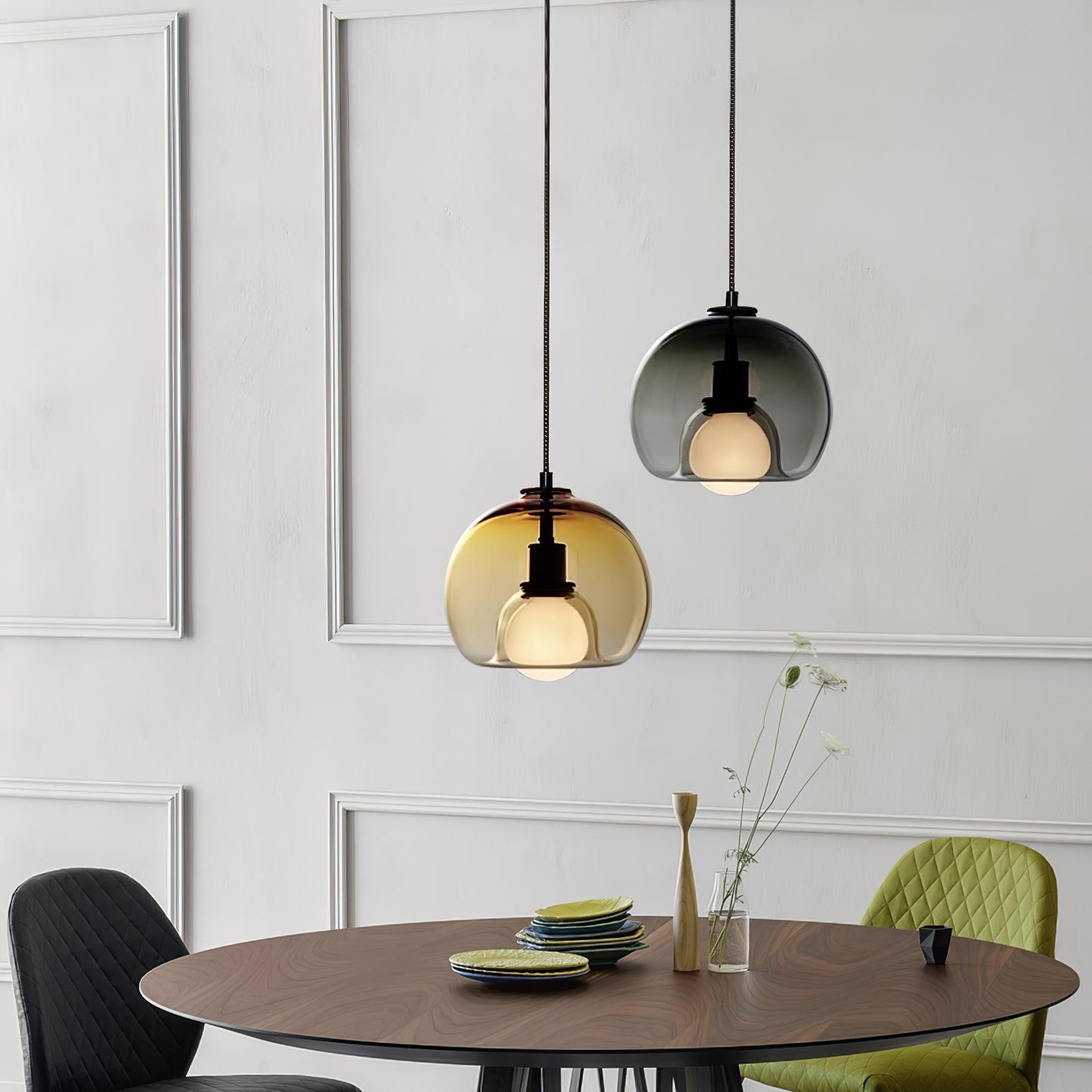 Mila – Suspension en Verre Créative Postmoderne