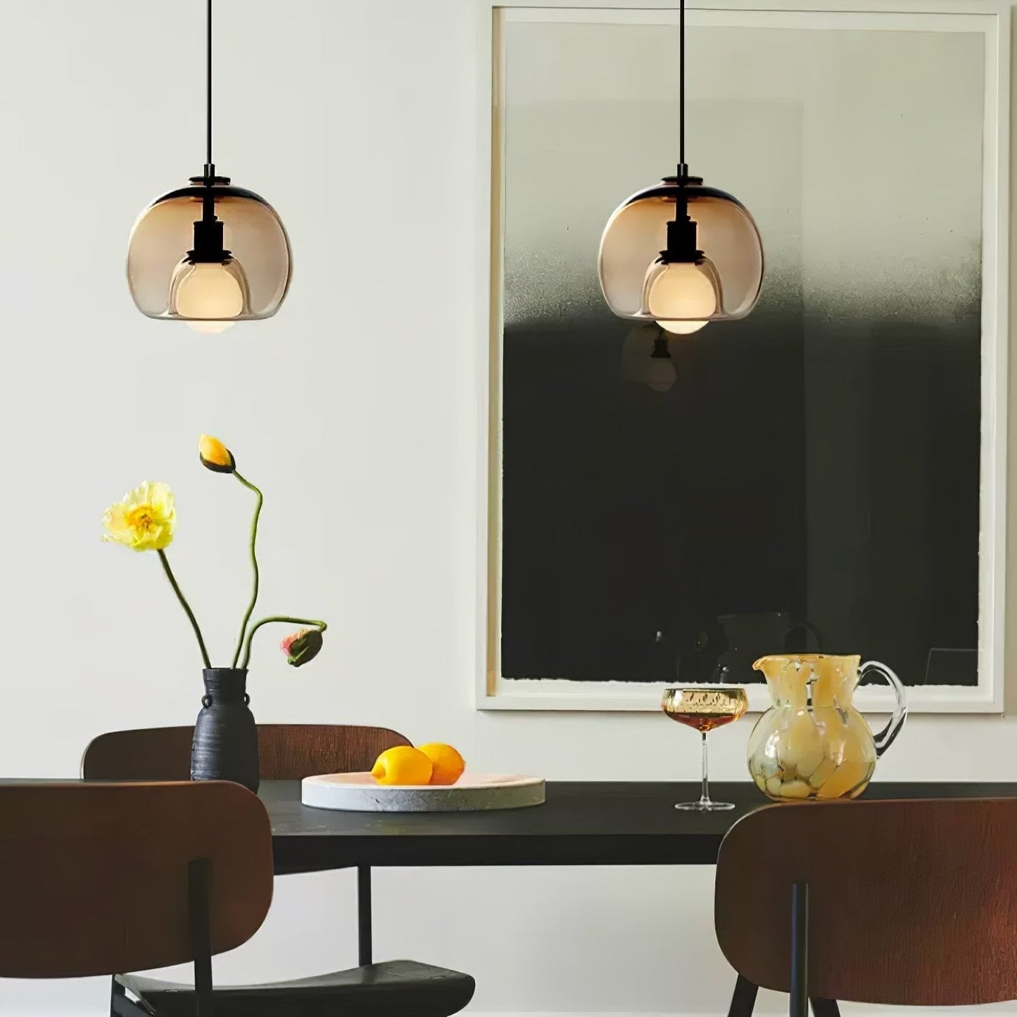 Mila – Suspension en Verre Créative Postmoderne