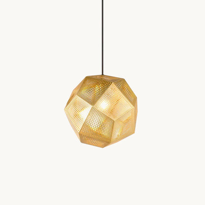 Celeste – Suspension géométrique avec structure en grille