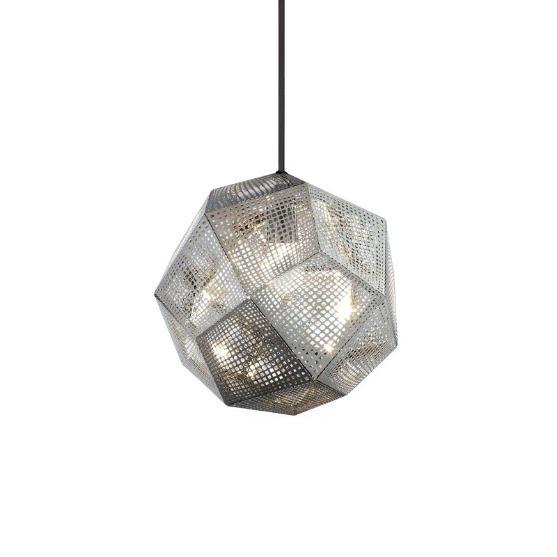 Celeste – Suspension géométrique avec structure en grille
