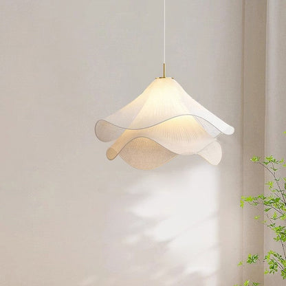 Elayne – Lustre en tissu nordique style Cream