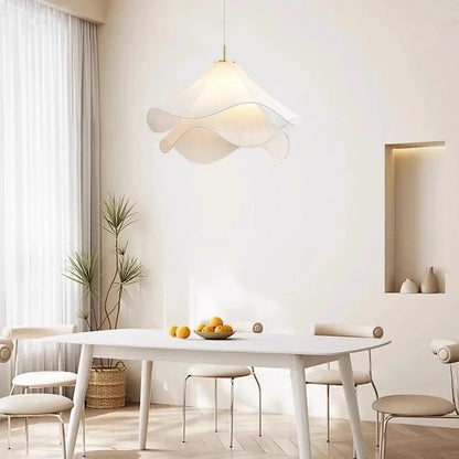 Elayne – Lustre en tissu nordique style Cream