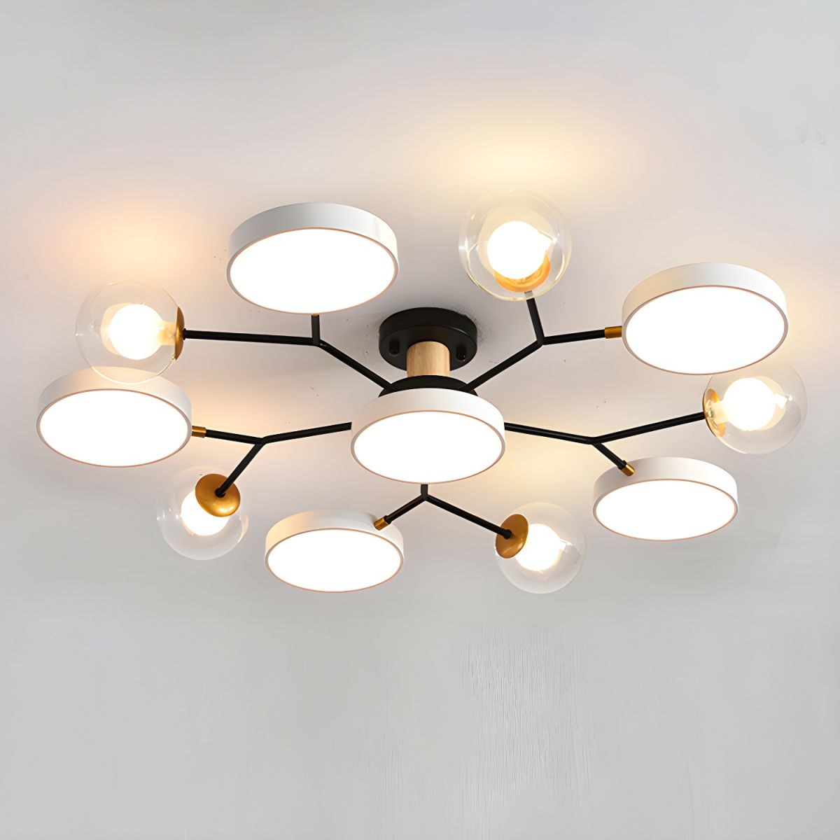 Darren – Lampe de plafond LED en design Branch
