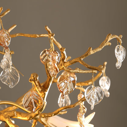 Fiori – Lustre en verre de cuivre