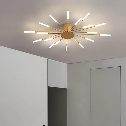 Haruka – Plafonnier LED feux d'artifice