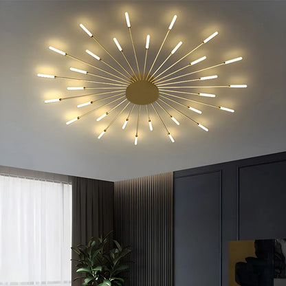 Haruka – Plafonnier LED feux d'artifice