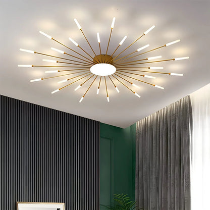 Satoshi – Plafonnier LED feux d'artifice