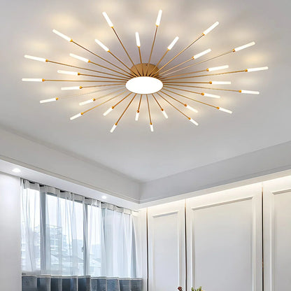 Satoshi – Plafonnier LED feux d'artifice