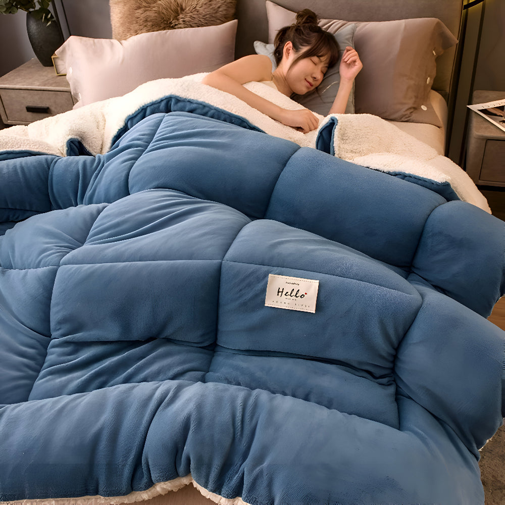 Velura – Couverture en polaire ultra douce de luxe