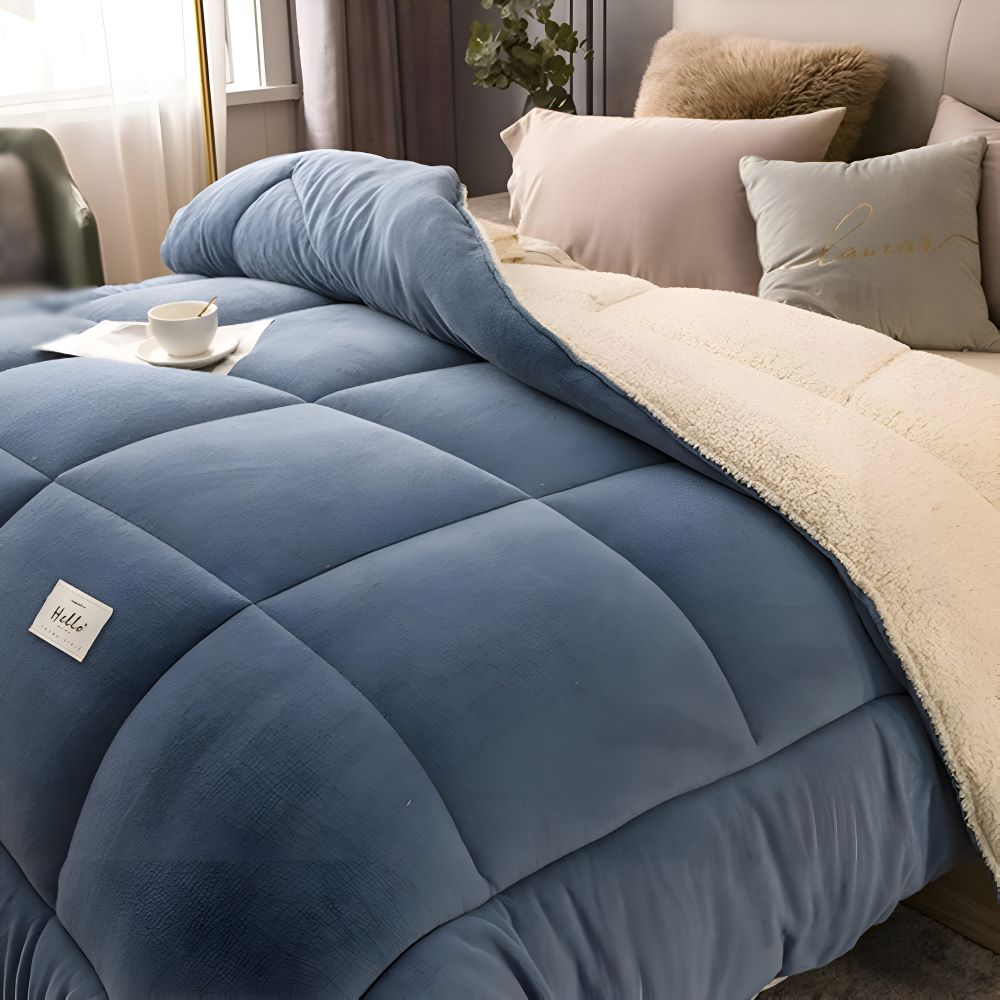 Velura – Couverture en polaire ultra douce de luxe