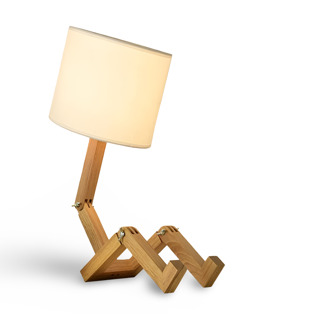 Edelwood – Lampe de table en bois