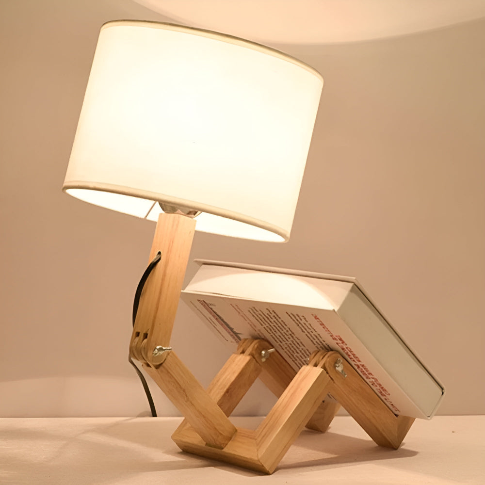 Edelwood – Lampe de table en bois
