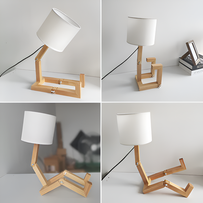 Edelwood – Lampe de table en bois