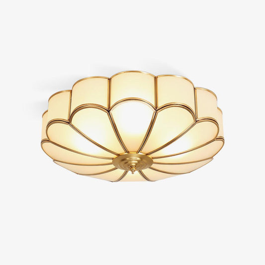 Clara – Lampe de plafond en cuivre simple