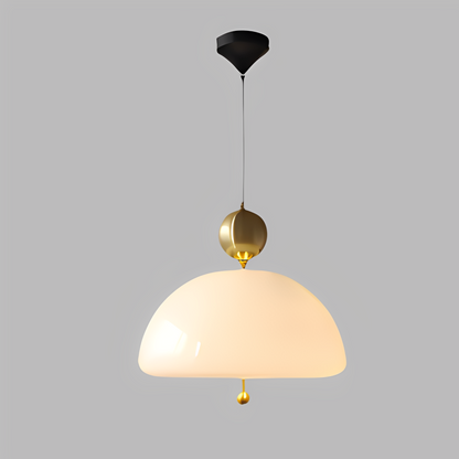 Ruffa – Lustre vintage en verre de style nordique