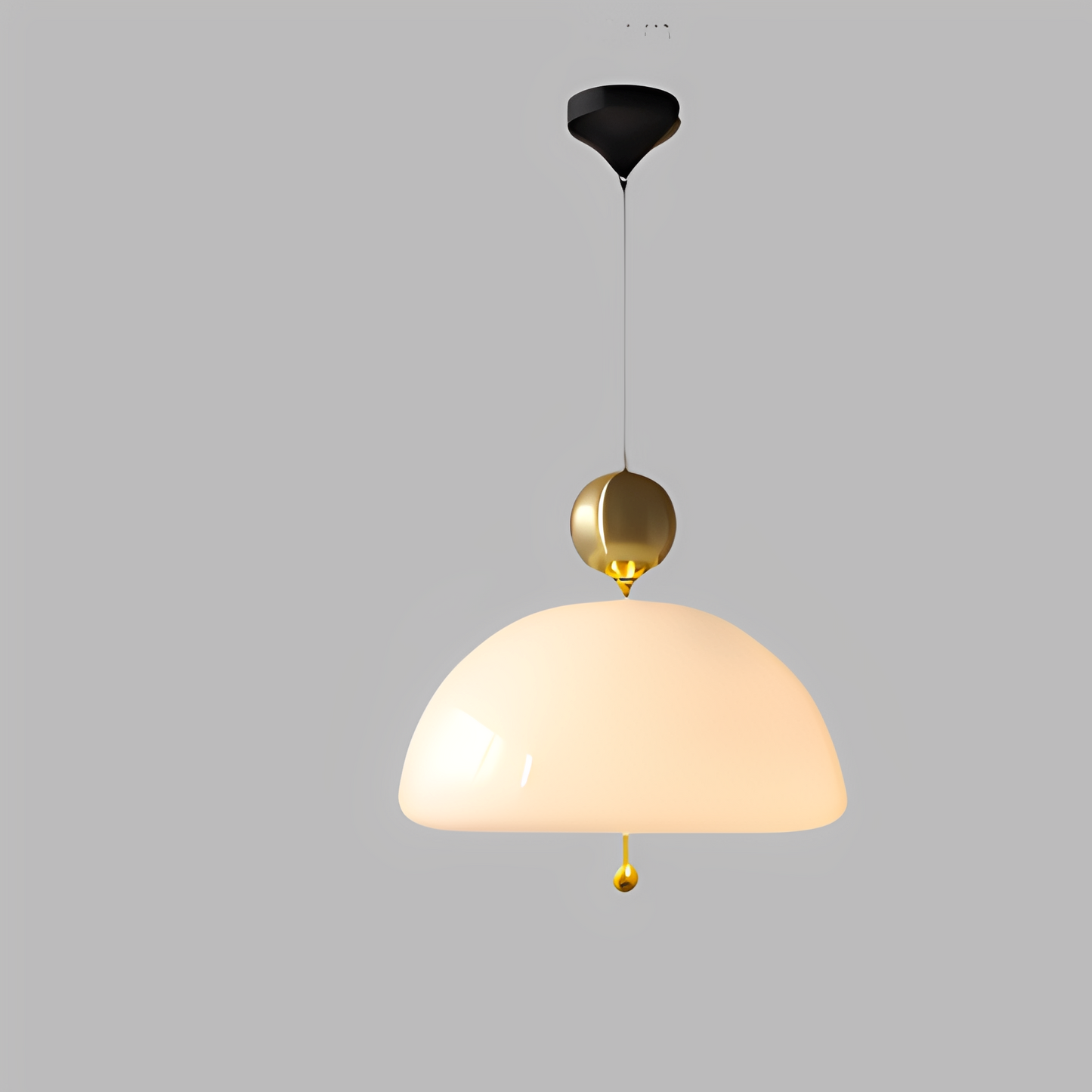 Ruffa – Lustre vintage en verre de style nordique